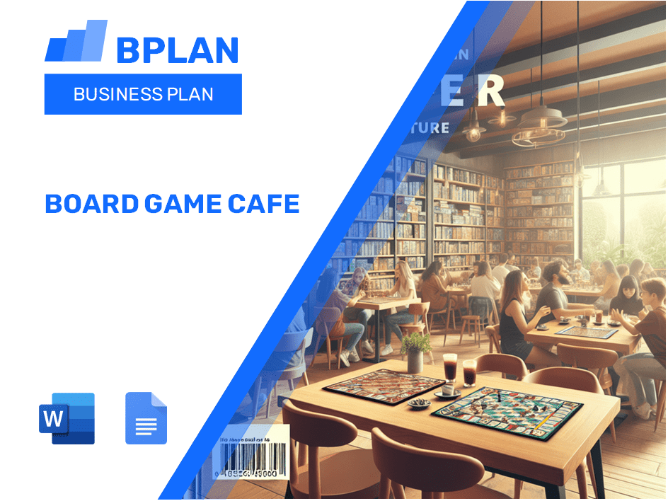 Board Game Cafe Business Plan