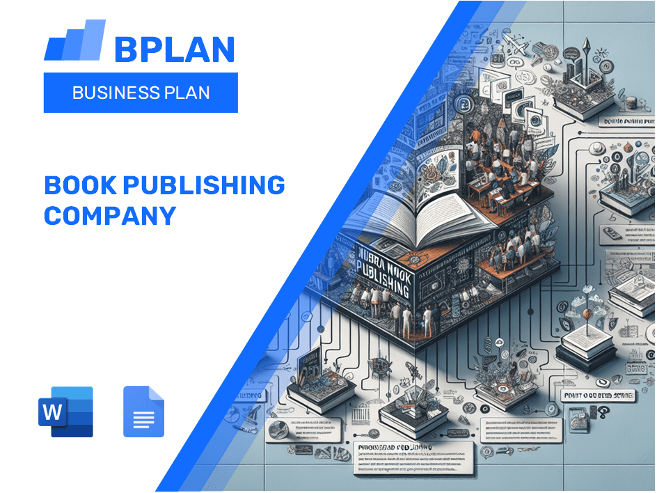 Plano de negócios da empresa de editores de livros