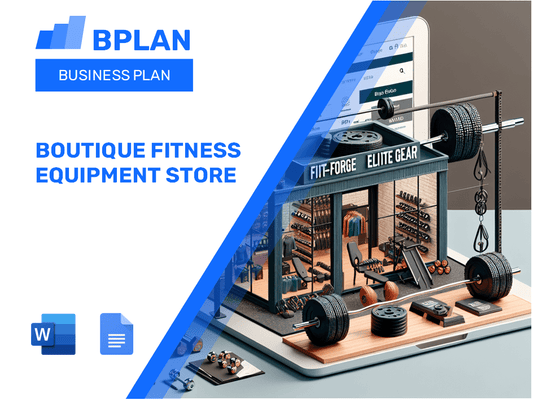 Plano de negócios da loja de equipamentos de fitness boutique