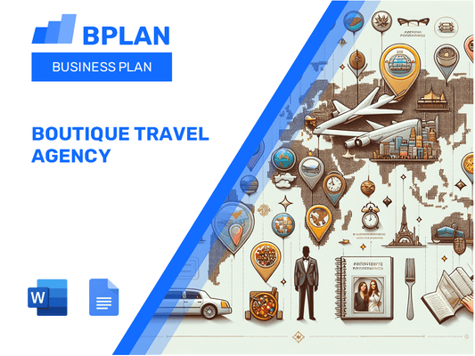 Boutique Travel Agency Business Plan