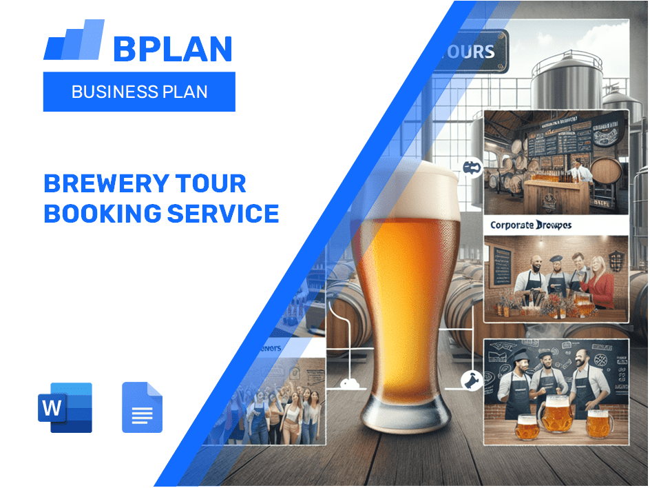 Brewery Tour Booking Service Business Plan