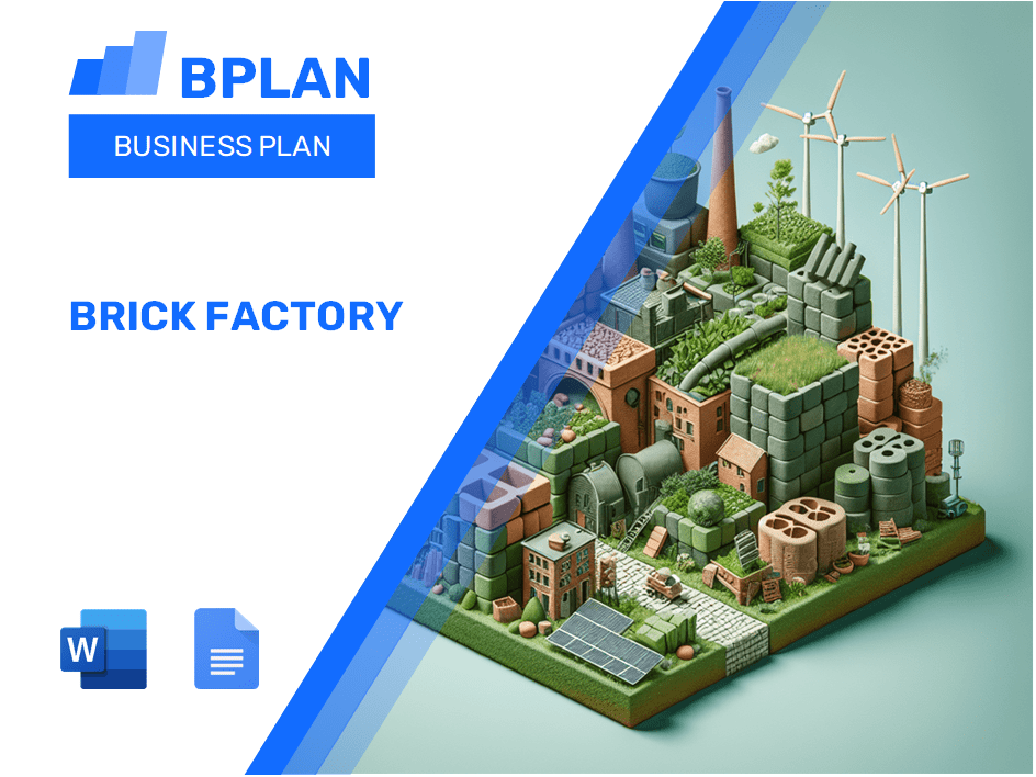 Plano de negócios de fábrica de tijolos