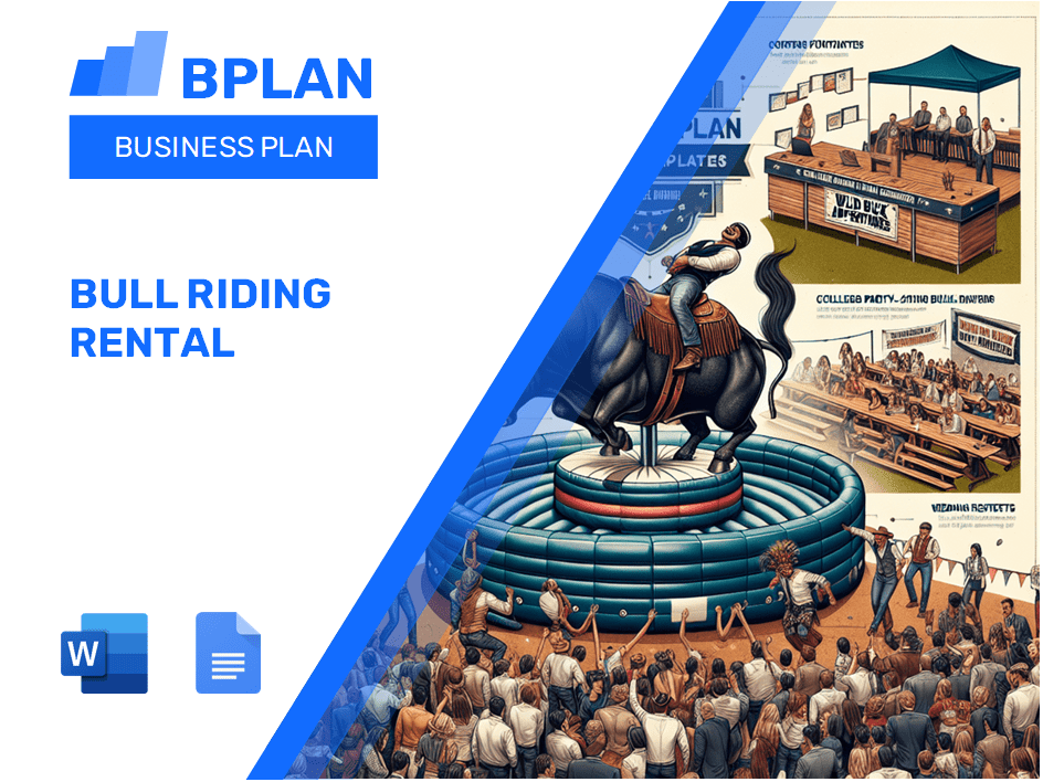 Plano de negócios de aluguel de touros