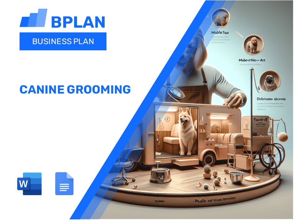 Canine Grooming Business Plan