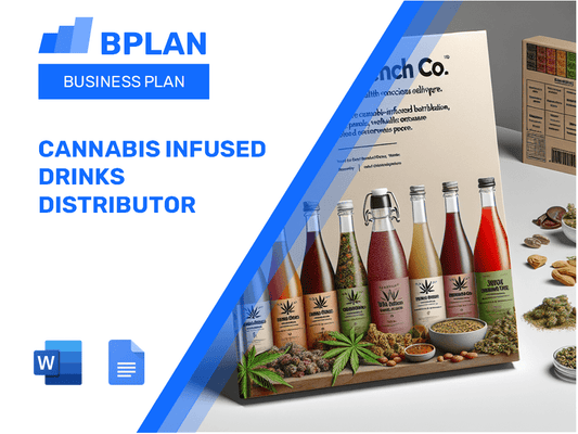 Plan de negocios de distribuidores de bebidas infundidas con cannabis