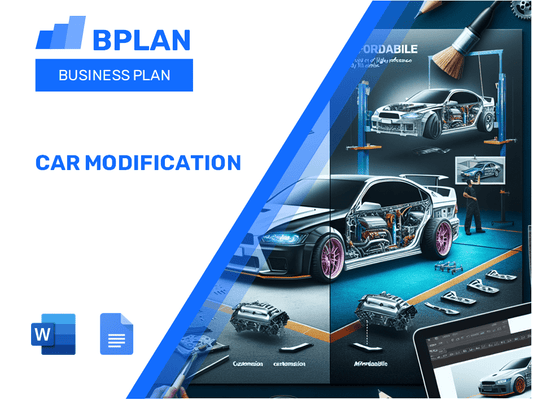 Plano de negócios de modificação de carros