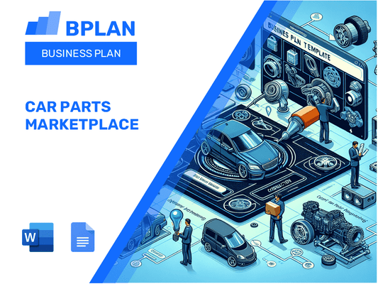 Plano de negócios do mercado de peças de carros