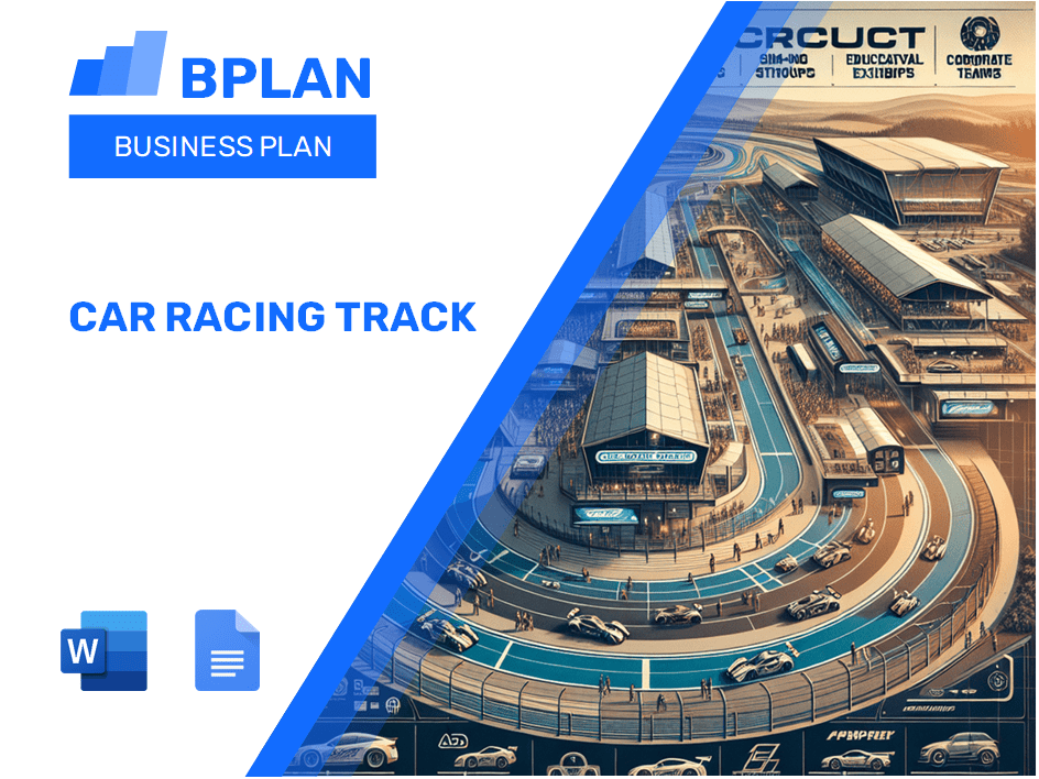 Plano de negócios de pista de corrida de carros