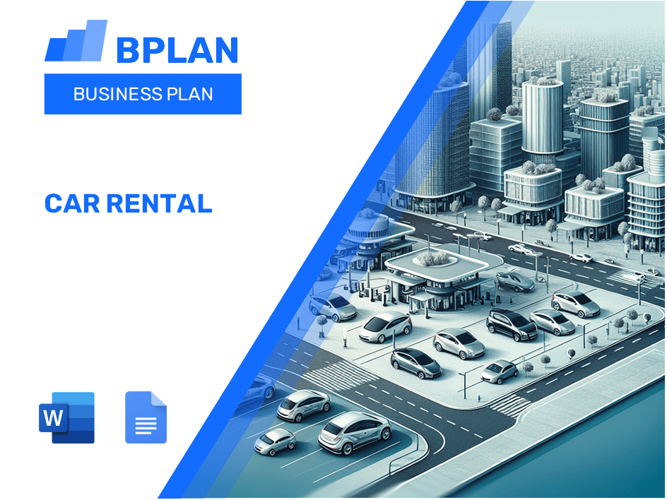 Plano de negócios de aluguel de carros