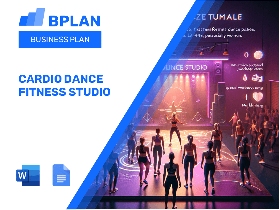 Cardio Dance Fitness Studio Business Plan