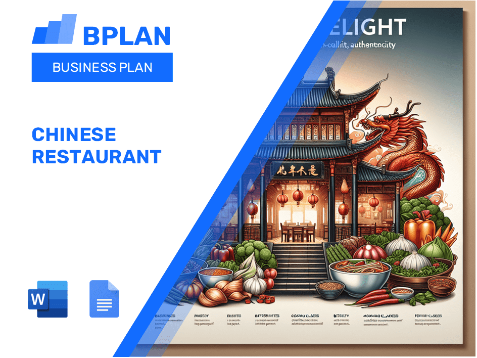 Plan d'affaires de la restauration chinoise