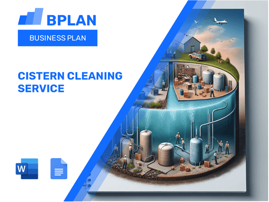 Cistern Cleaning Service Business Plan