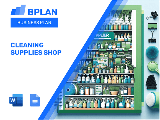 Cleaning Supplies Shop Business Plan