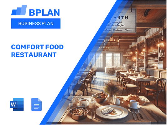 Comfort Food Restaurant Business Plan