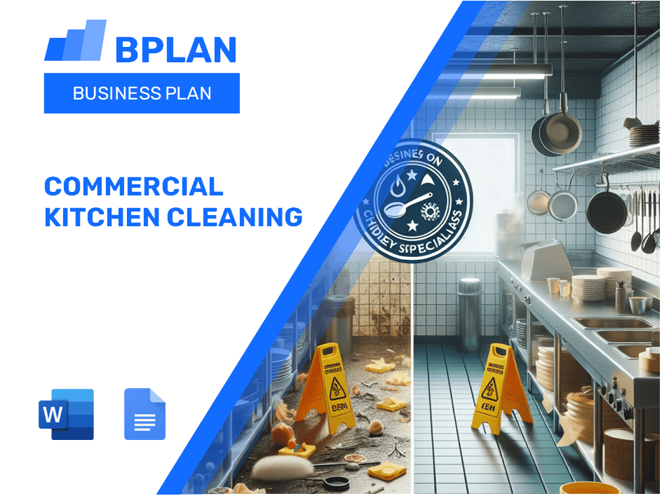 Commercial Kitchen Cleaning Business Plan