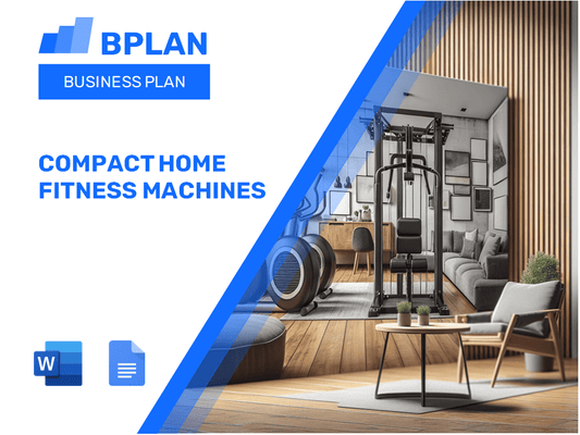 Compact Home Fitness Machines Business Plan