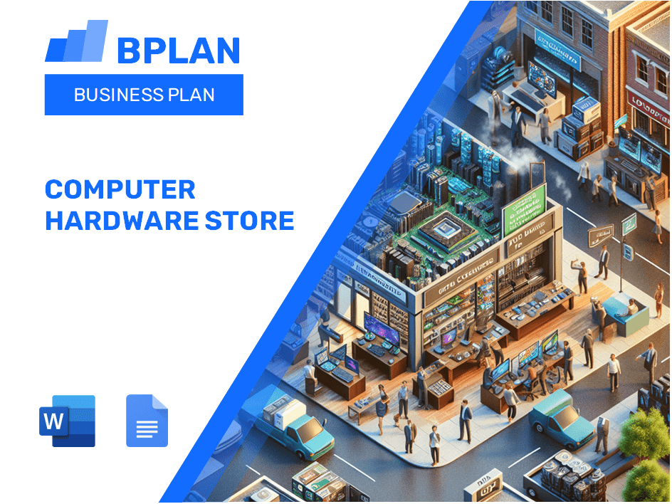 Computer Hardware Store Business Plan