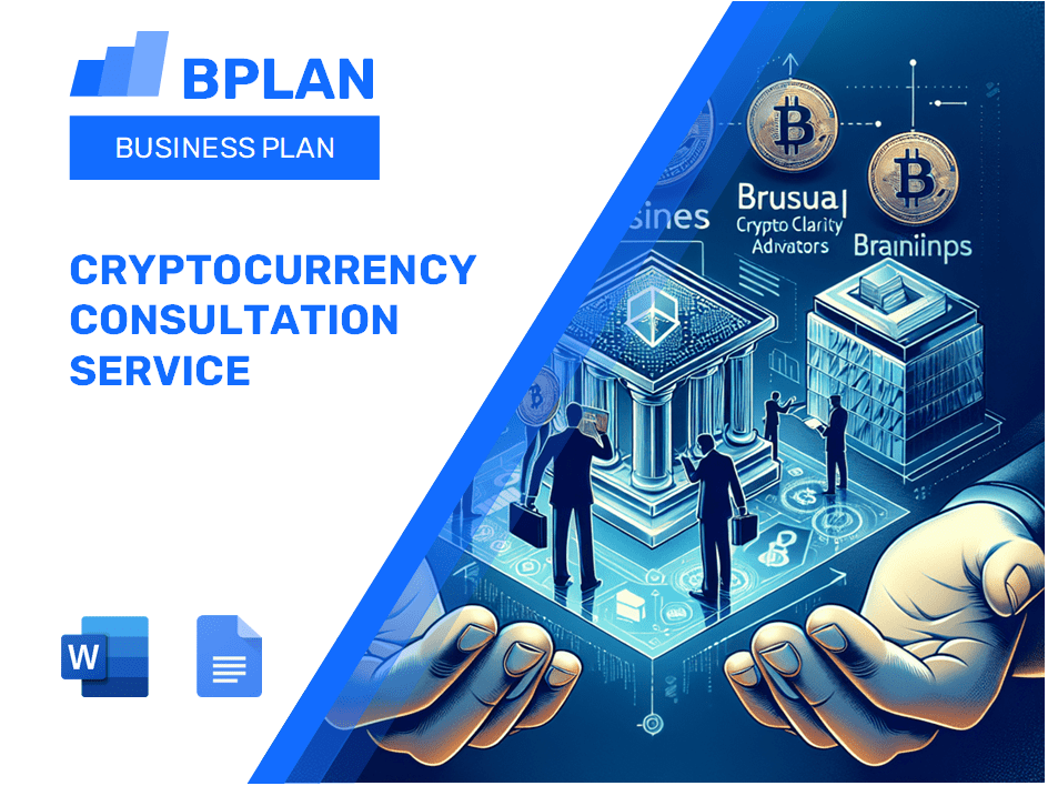 Cryptocurrency Consultation Service Business Plan