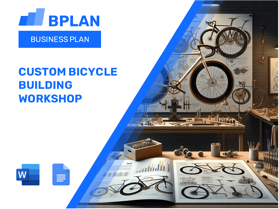 Custom Bicycle Building Workshop Business Plan