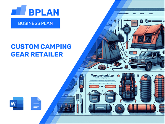 Custom Camping Gear Retailer Business Plan