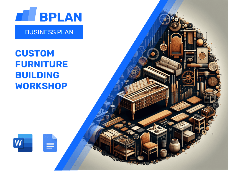 Custom Furniture Building Workshop Business Plan