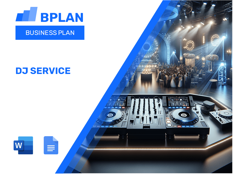 Plan d'affaires du service DJ