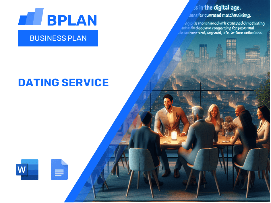 Dating Service Business Plan