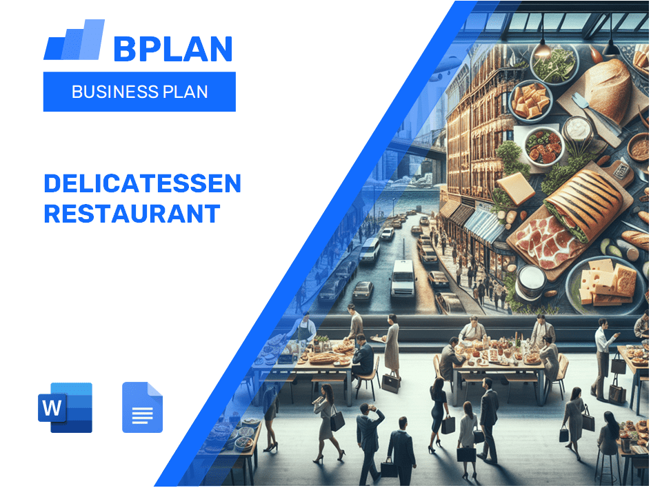 Delicatessen Restaurant Business Plan