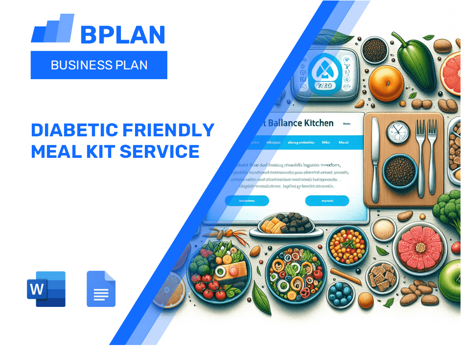 Diabetic Friendly Meal Kit Service Business Plan Business