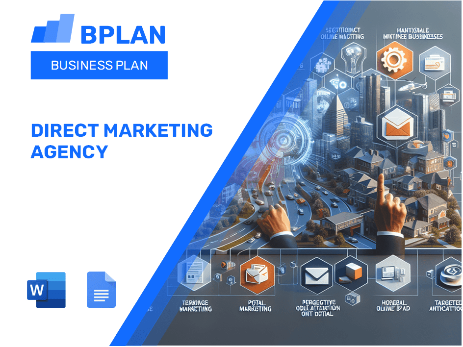 Plano de negócios da agência de marketing direto