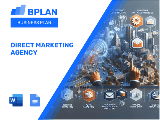 Plan d'affaires de l'agence de marketing direct