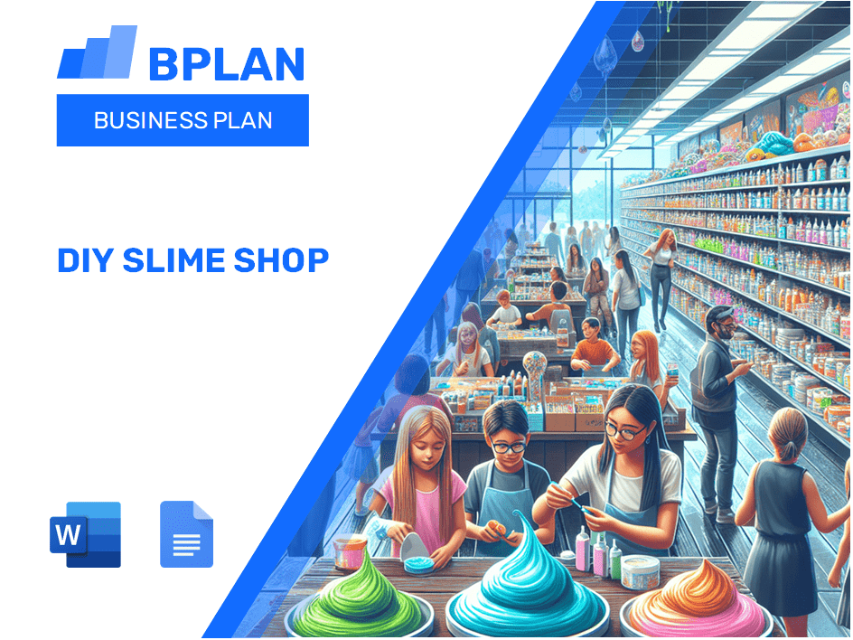 Diy Slime Shop Business Plan