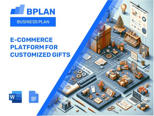 E-Commerce Platform for Customized Gifts Business Plan