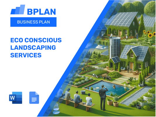 Eco Conscious Landscaping Services Business Plan