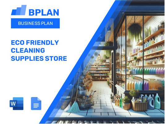 Eco Friendly Cleaning Supplies Store Business Plan