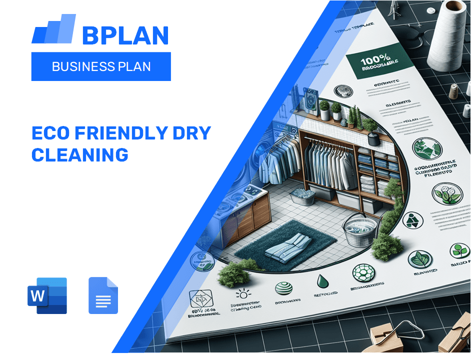 Eco Friendly Dry Cleaning Business Plan