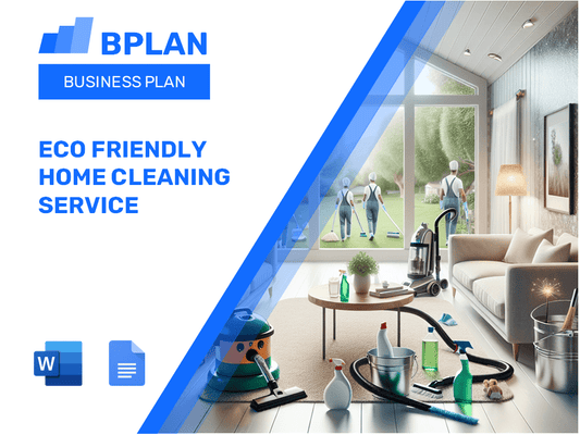 Eco Friendly Home Cleaning Service Business Plan