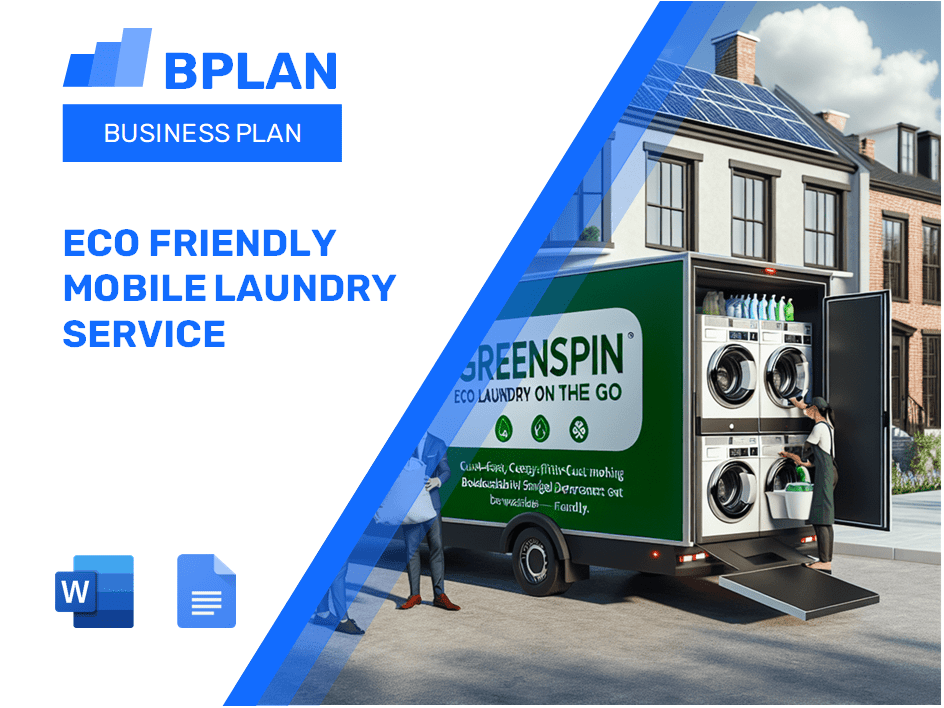 Eco Friendly Mobile Laundry Service Business Plan