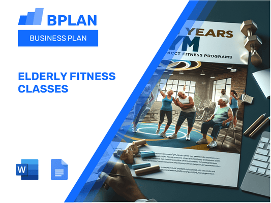 Elderly Fitness Classes Business Plan