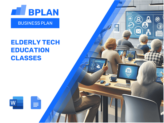 Elderly Tech Education Classes Business Plan