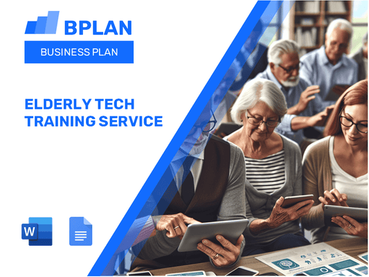 Elderly Tech Training Service Business Plan