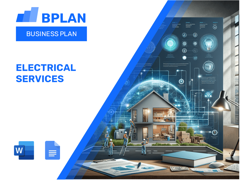 Plano de negócios de serviços elétricos