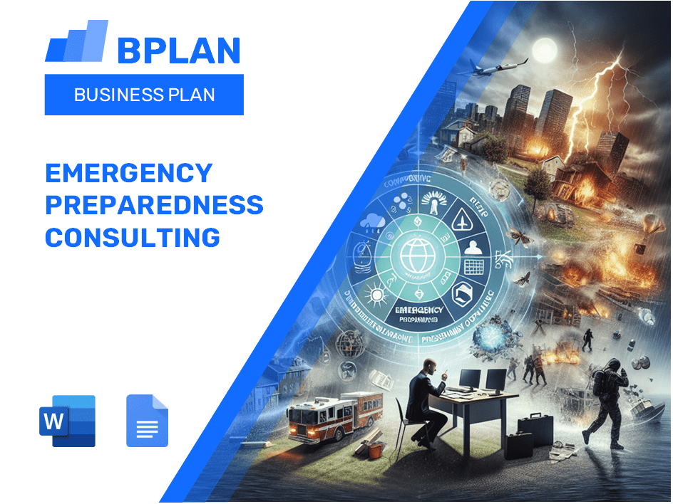 Emergency Preparedness Consulting Business Plan