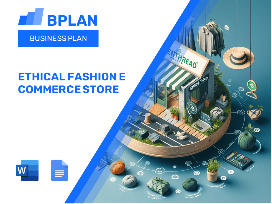 Ethical Fashion E Commerce Store Business Plan