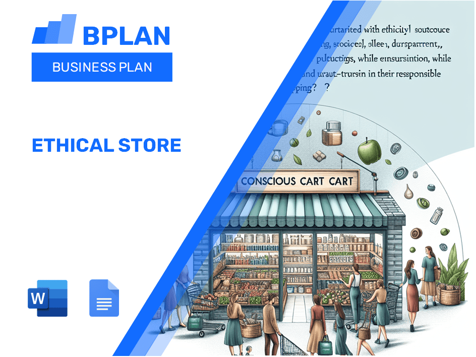 Ethical Store Business Plan