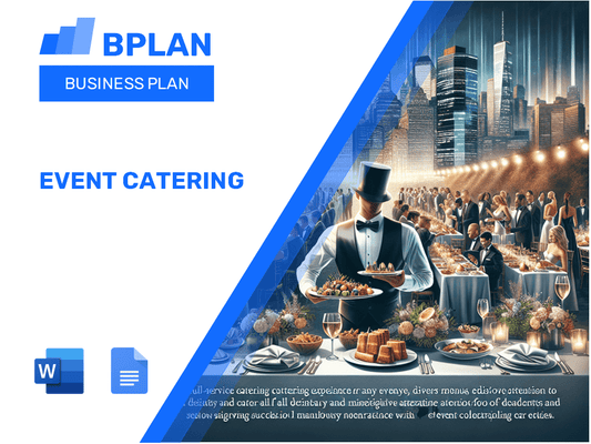 Plan de negocios de catering de eventos