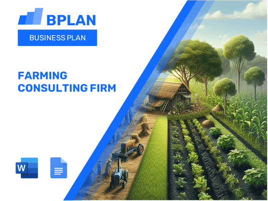 Farming Consulting Firm Business Plan