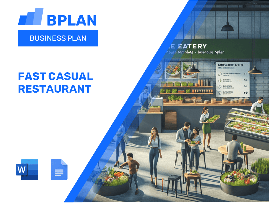 Fast Casual Restaurant Business Plan