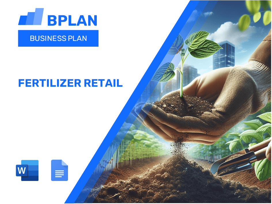 Fertilizer Retail Business Plan