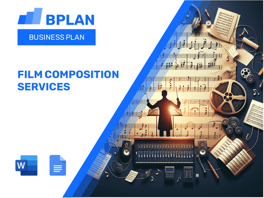 Plano de negócios de serviços de composição de filmes